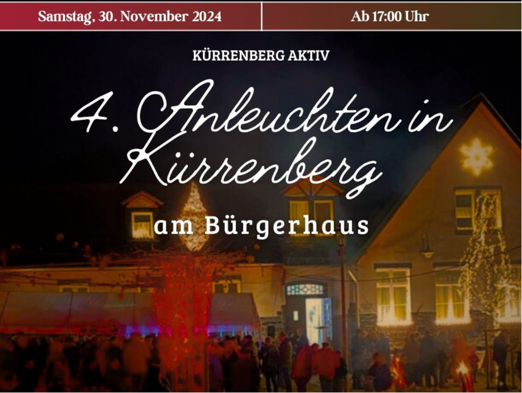 4. Anleuchten in Kürrenberg